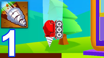 Ground Digger - Gameplay Walkthrough Part 1 (iOS, Android) | World of Gameplays