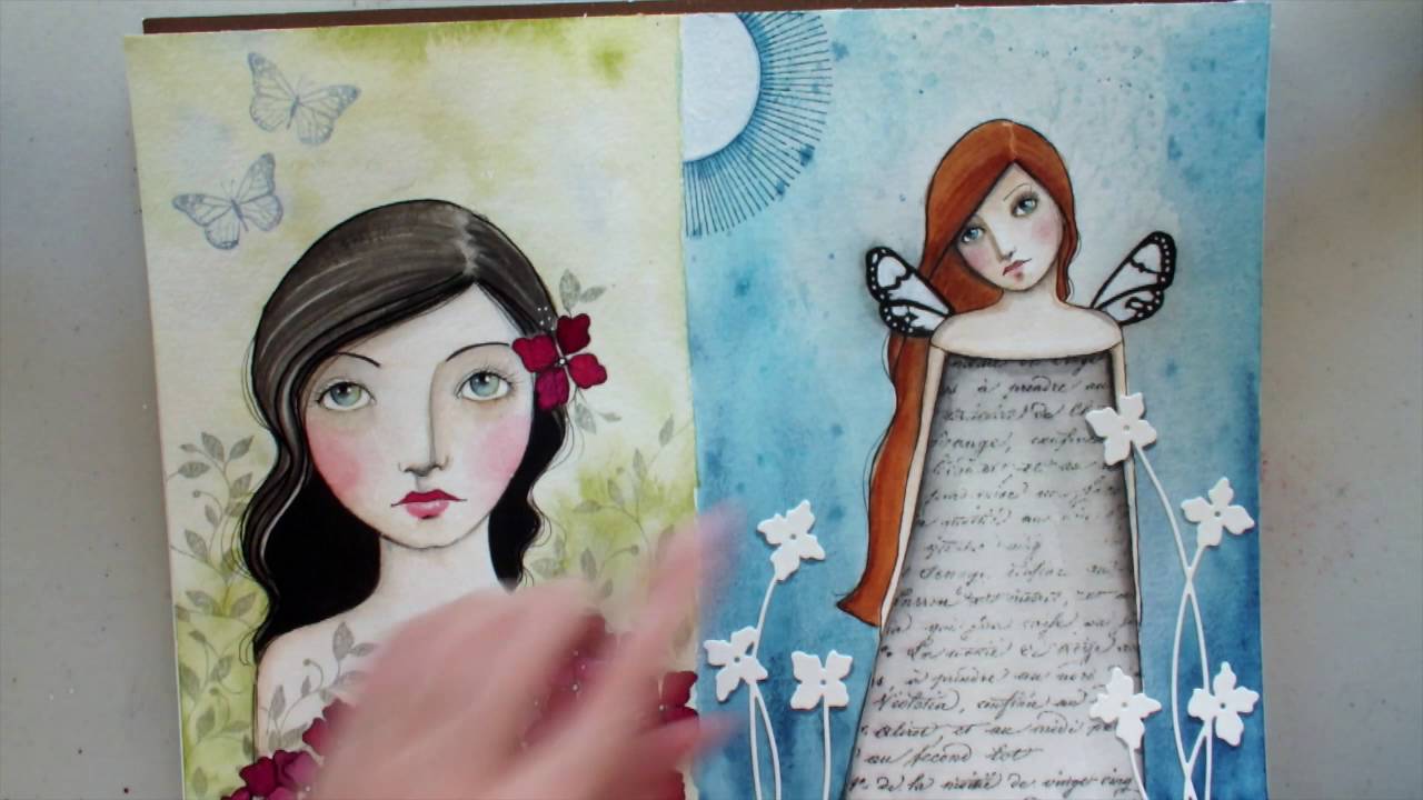 PB art journaling tips