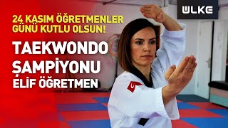 İzmirli Elif Öğretmen, Hem Öğrencilerine Ders Veriyor Hem Ülkesine Madalya Kazandırıyor!