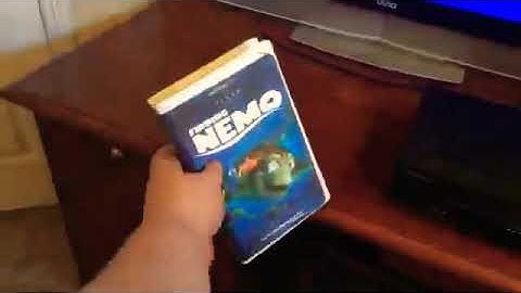 Opening Finding Nemo 2003 VHS