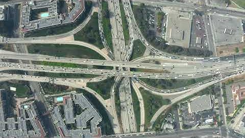 Four Level Interchange Top View
