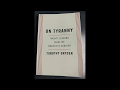 &quot;On Tyranny: Twenty Lessons from the Twentieth Century&quot; by Timothy Snyder