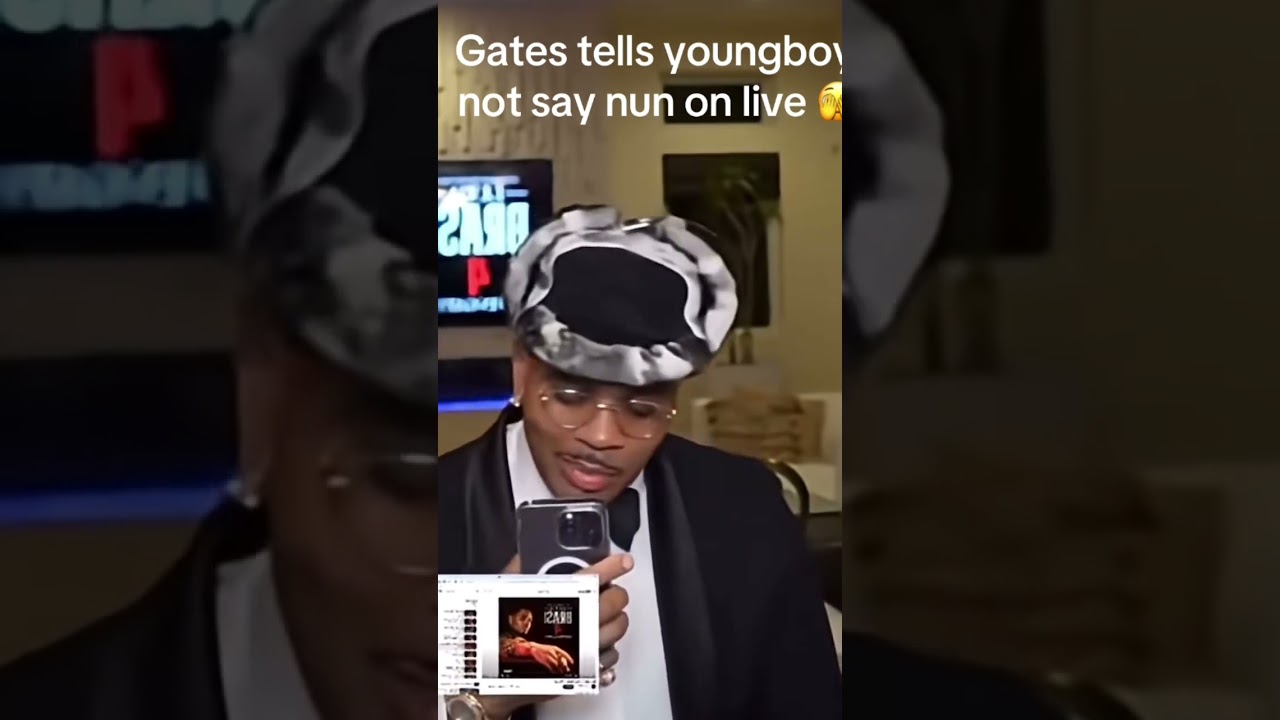 Gates tells YoungBoy not to say nothing on live🫣💯 
