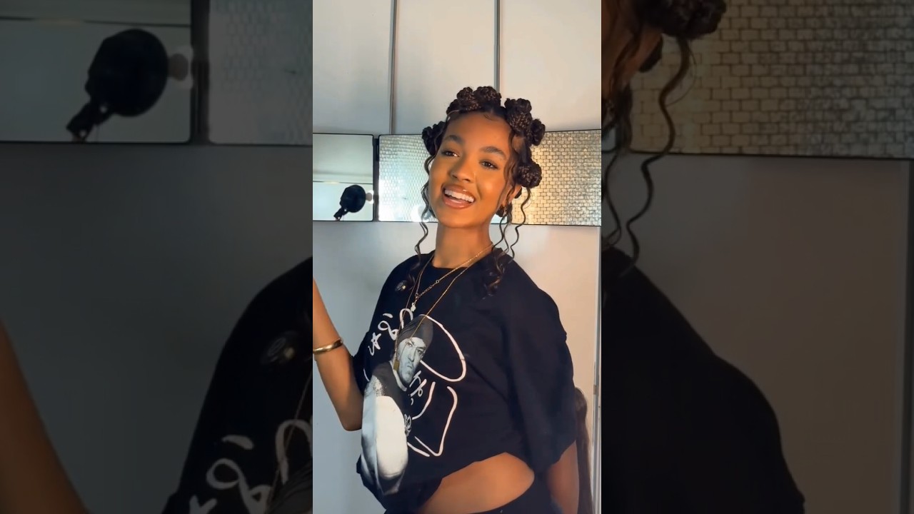 Bantu knots tutorial 