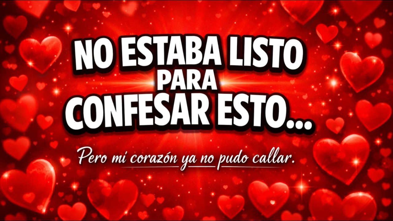 Amor no estaba listo créeme