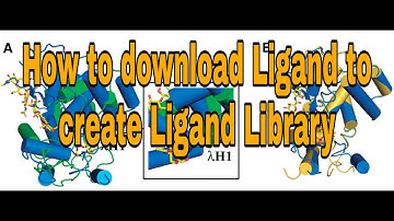how to download ligand to create ligand library