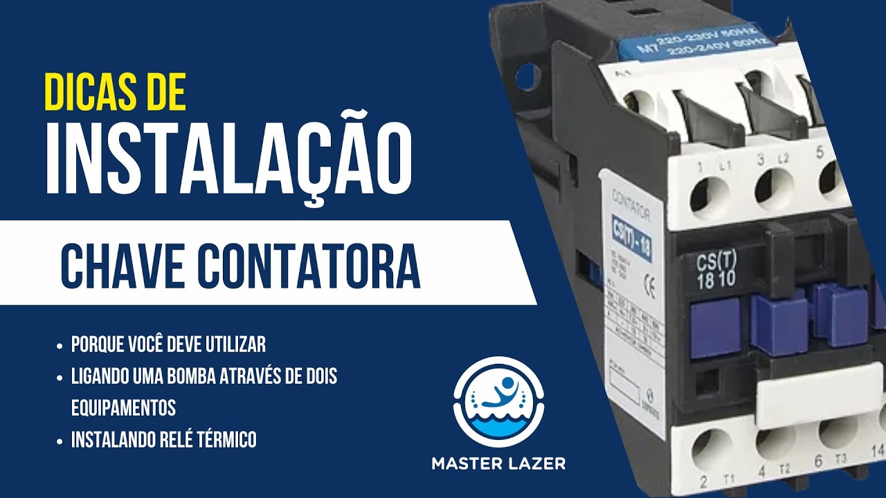 Dicas de Instalação da chave contatora