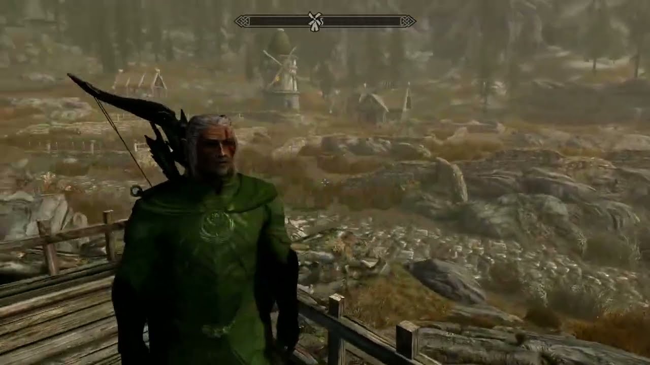 Legolas Character Build Armour and Weapons in Skyrim