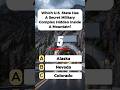 Which U.S. State Has A Secret Military Complex Hidden Inside A Mountain? 😳 #quiz #usa