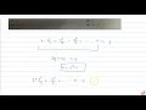 If  `x-x^2/2+x^3/3+x^4/4+.....` to  `oo=y`  , then  `y+y^2/(2!)+y^3/(3!)+....` + to  `oo` is eq...