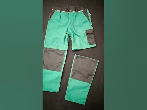 Arbeitsbekleidung grün schwarze Arbeitshose Texxor Herren