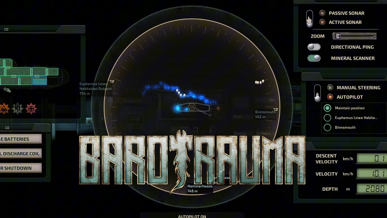 Отправился на охоту и немного поработал шахтёром в Баротравме | Solo Permadeath