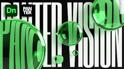 How to Make Glass Bubbles on text in Adobe Dimension and Illustrator