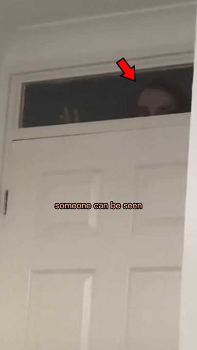 She was being watched.. #creepy #stalker