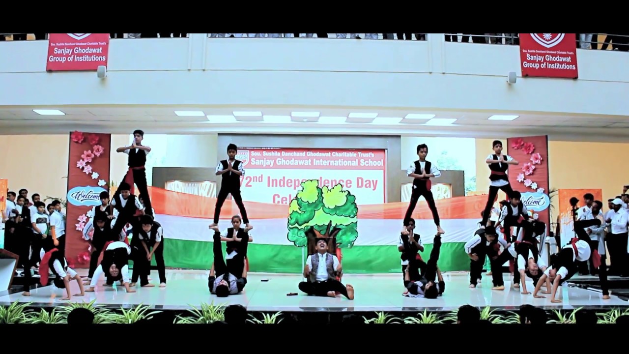 Sanjay Ghodawat International School  Independence Day Dance Choreo Bharat D & Krishna K