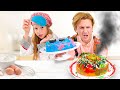 Nastya vs Foodgod in the food challenge