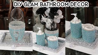 DIY Glam Louis Vuitton Bathroom Decor 