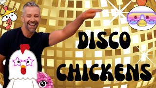Disco Chickens Dance For Kids Movement Activity For Toddlers - Kids Dance Along Little Movers