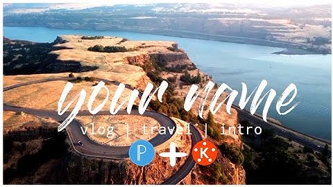How To Make A Professional  Vlog Intro In Kinemaster ( Android)