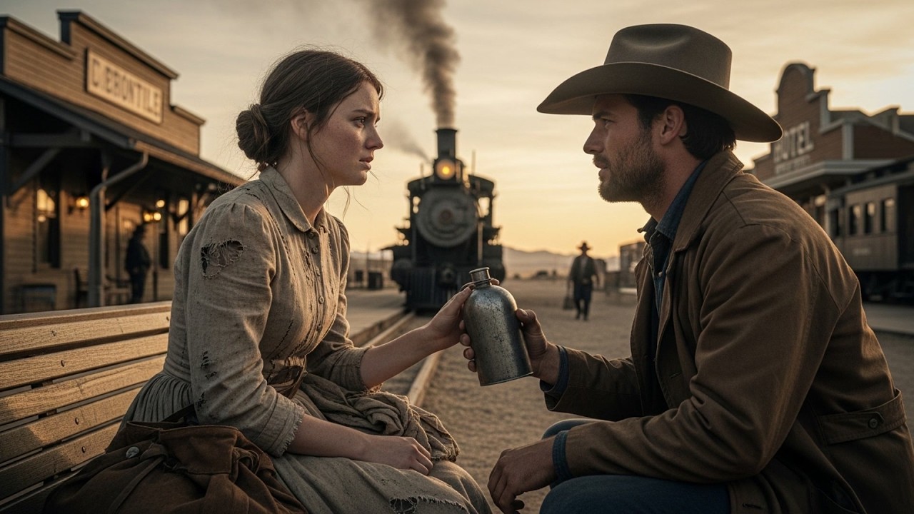 She Had Arrived At Station With No Plan And No Home, Cowboy Made Sure She Didn't Stay Homeless