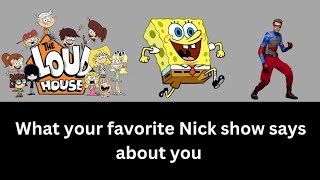 What Your Favorite Nickelodeon Says About You