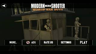 Modern Hero Shooter: World War Duty screenshot 2