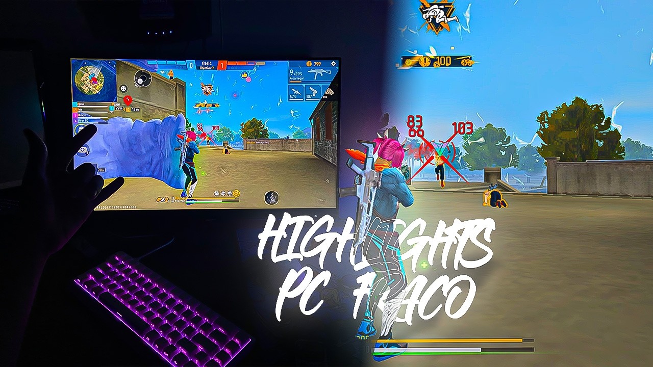 HIGHLIGHTS EM 4x4 APOSTADO! 🥋🫟 Highlights Free Fire 1280x720 Ryzen 5 5600 RTX 2060 S