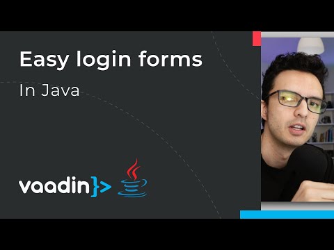 Implementing a login form in Java