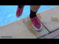 Wetlook - Katharine in pool with sneakers