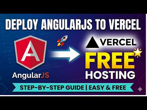 🚀 How to Deploy Angular JS App on Vercel for FREE (Step-by-Step Guide)