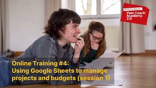 RRPCA Online Training #4: Using Google Sheets to manage projects and budgets (part I of III)