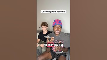 Checking bank account 😂