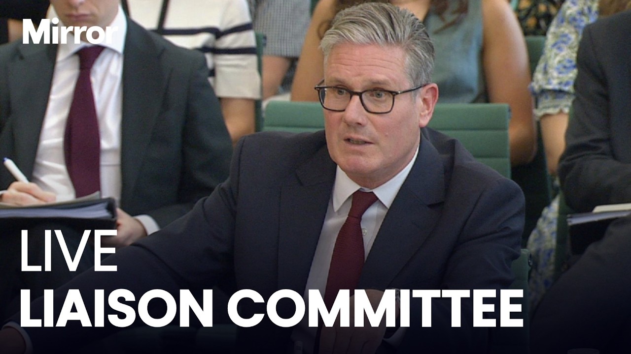 LIVE: Starmer Faces Questions UK Security and Defence from MPs in Liaison Committee hearing