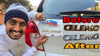 How to Clean Dirty Car logo, name, Emblems, Quickly & Easily at home with easy way Colgate and brush