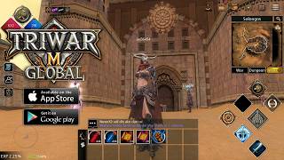 TriWarM Global Gameplay | MMORPG (Android iOS)