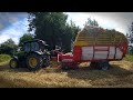 A Load of Straw | Picking Up Wheat Straw and Spreading Slurry