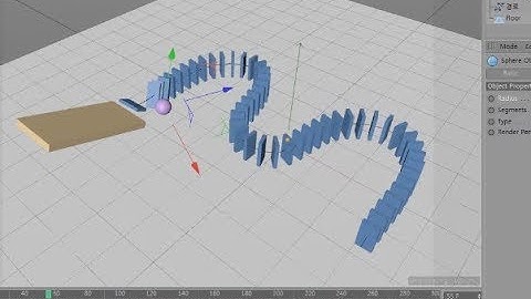 [훈석쌤 다이내믹] 클로너와 다이내믹 도미노 모션-곡선형태(Cloner & Dynamic Domino Motion)