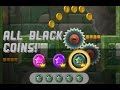 Super Mario Run World 4 1 Cutting Edge Spire All Black Coins 