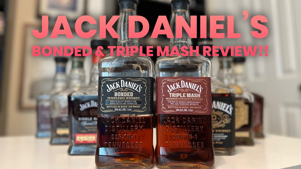 Jack Daniel's Triple Mash Bottled In Bond Blended Whiskey 1 Liter