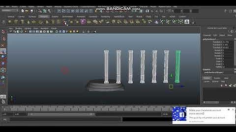 Maya 3d#Temple tutorial