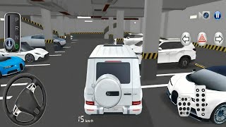New White G-Wargon Mercedes G63 For Parking 3d Driving Class android game || #Cargame #gameplay screenshot 4
