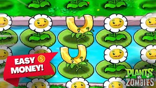 Best GOLD FARMING STRATEGY in Plants vs. Zombies! 💰 screenshot 1