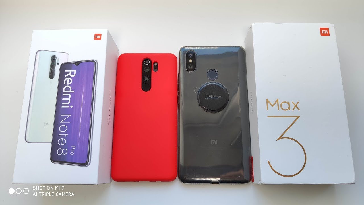 Xiaomi Redmi Note 8 Pro vs Mi Max 3 ВСЕ ПЛЮСЫ и МИНУСЫ, ОБЗОР и