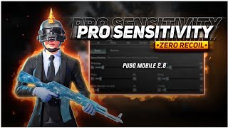 NOCASH 2.8?BEST Sensitivity & Settings NO RECOIL For Any Device | Code Update PUBG MOBILE