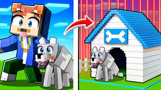 ICH HABE MEINEM HUND DIE SICHERSTE BASE IN MINECRAFT GEBAUT!