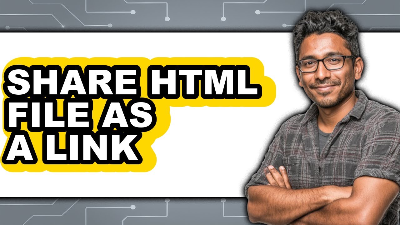 How to Share Html File as a Link (easy Method)
