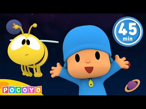BUZZ! 🐝 A BEE IN SPACE?! 🚀 | Pocoyo’s Rocket Adventure | POCOYO ENGLISH | Cartoons for Kids