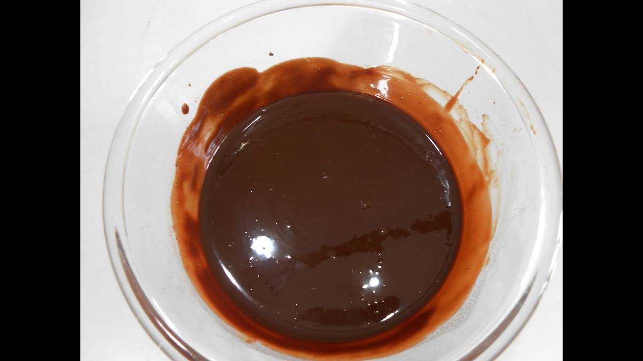 وصفة جاناش شوكولاتة - YouTube