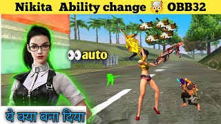 Nikita Character Ability In Free Fire Nikita Free Fire Character Ability Garena Free Fire