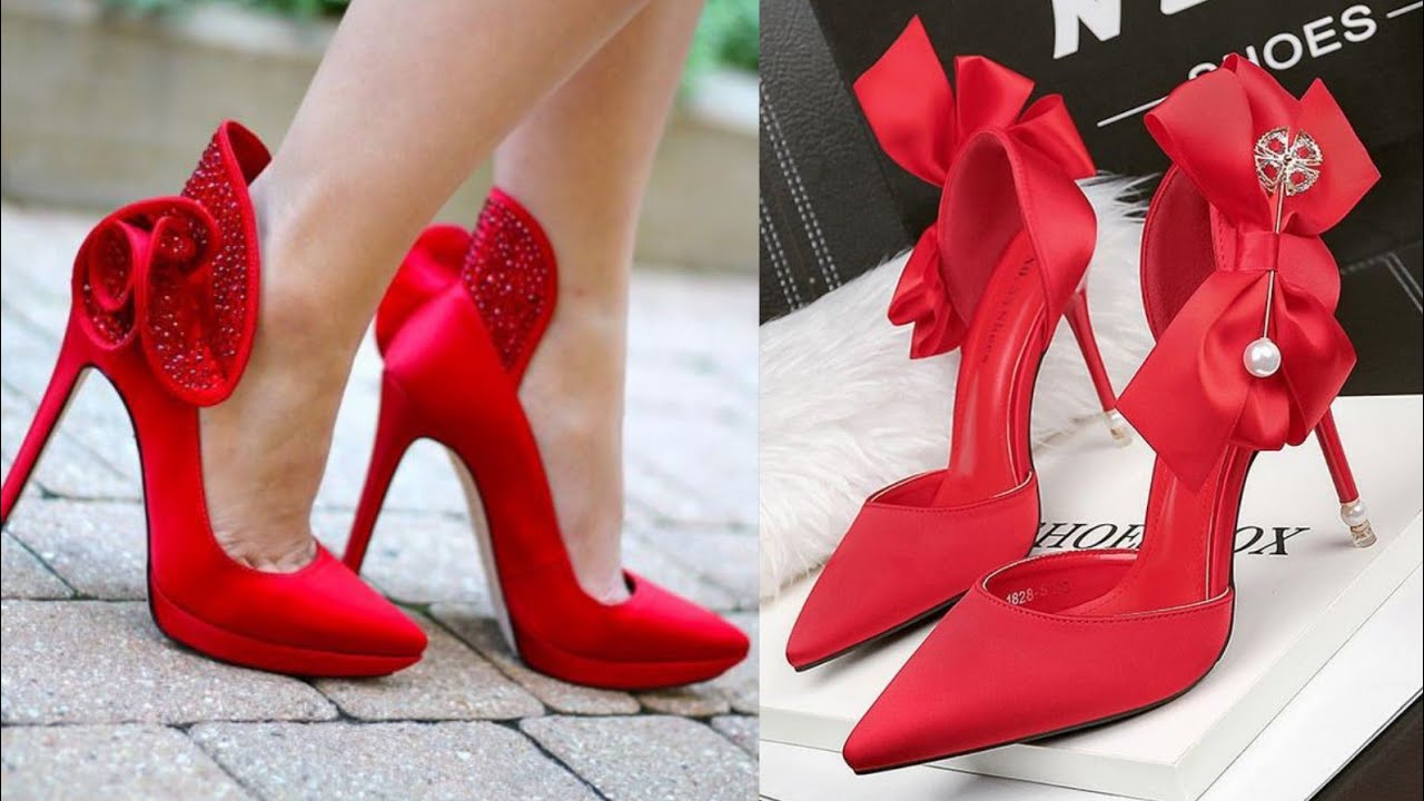 platform stilleto red high heels 